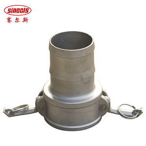 Structure de sécurité de la vanne verte en acier inoxydable, raccord rapide hydraulique à extrémité femelle, garantie 3 ans, eau à température moyenne - Product Image 3