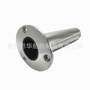 ที่วางคันเบ็ดตกปลาสแตนเลส 30 มม. พร้อมรูระบายน้ำสำหรับใช้ในเรือ - Product Image 5