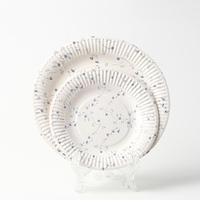 Assiettes en papier jetables écologiques en gros pour les fêtes, la maison et le bureau - Matériel de qualité alimentaire hygiénique