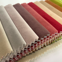 2023 nouveau Design pologne velours rideau et canapé velours tissu Mosha velours