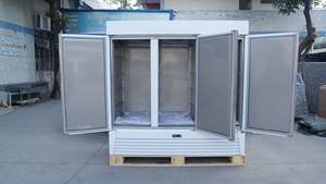 27 "54" <span class=keywords><strong>80</strong></span> "Style Américain 1 2 3 Portes Équipement de Cuisine Refroidisseur D'air En Acier Inoxydable Restaurant Congelateur Réfrigérateur Américain - Product Image 2