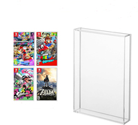 Étui de protection en acrylique personnalisé Blue-Ray Sleeve pour jeux vidéo Boîte de rangement de jouets recyclables
