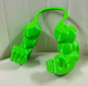 Accesorios <span class=keywords><strong>para</strong></span> mascotas con impresión en 3D <span class=keywords><strong>para</strong></span> gatos, compañero <span class=keywords><strong>para</strong></span> deportes y entretenimiento, características del brazo de <span class=keywords><strong>Hulk</strong></span> - Product Image 6