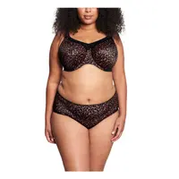 Wholesale leopard print push up bra For Supportive Underwear