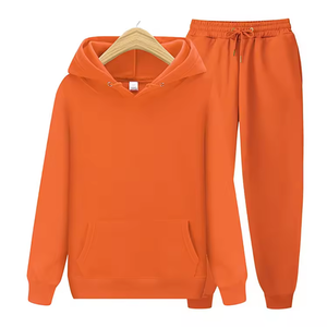 Sweat-shirts unisexes surdimensionnés en coton imprimé pour l'hiver et ensemble de survêtement pour hommes, streetwear décontracté - Product Image 6
