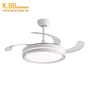 Ventilador de Techo Retráctil de 42 pulgadas con luz y control remoto - Product Image 1