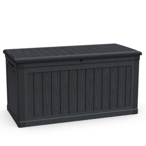 Vente en gros de boîte de rangement extérieure de 230 gallons, boîte de rangement pour patio en résine imperméable verrouillable, directement de l'usine, pour outils de jardin - Product Image 3