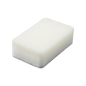 Three Layer Thick Dishwashing Sponge Rectangle White 3-Pack <b>For</b> Kitchen Pots And Pans Cleaning - Product Image 5