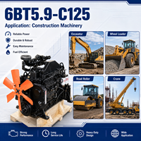 Motor Diésel SCDC Dongfeng Cum DCEC 6BT5.9-C125 de 125 HP, 5.9 L, 6 Cilindros, Turboalimentado, para Maquinaria de Construcción