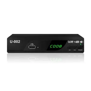 Ricevitore digitale Terrestre DVB-T2 TV Box MPEG4 H.264 HD RCA USB 1080p WIFI IPTV FTA DVB-T ricevitore TV