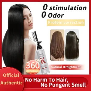 Professional Manufactures Own Factory Keratin Protein Best Smooth Hair Keratin Hair Straightening Cream Cream Accepted