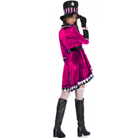 BAIGE S-XXL Alice femme magicien Performance COS Costume Halloween cirque magicien jeu de rôle scène Performance porter
