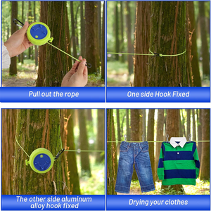 <span class=keywords><strong>Tendedero</strong></span> Mágico Retráctil Portátil de Plástico ABS de 10 Metros para Almacenamiento de Ropa al Aire Libre, Venta al Por Mayor - Product Image 5