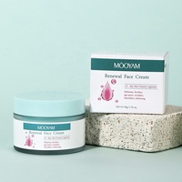 Crème Visage Rénovatrice de la Peau Nourrissante en Profondeur Réduit les Taches Brunes les Taches de Rousseur Crème Visage Éclaircissante pour l'Éclat de la Peau