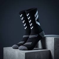 Chaussettes de football professionnelles respirantes, antidérapantes et absorbant la transpiration, tricotées à revers, hauteur mi-mollet, pour le printemps