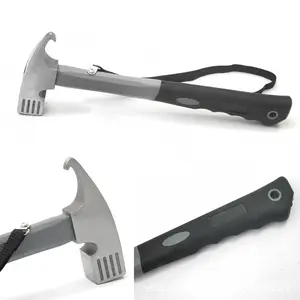 High Quality Professional Carbon Steel 600g Roofing Hammer With fiberglass Handle