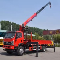 Camion grue Isuzu Avtokran Mini 5/10/25 tonnes avec moteur Weichai haute performance