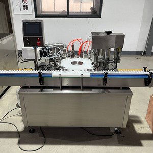 Alta Qualidade Fábrica Óleos Essenciais Eséptica Injeção Líquida Vial Tampando Automática Máquina De Enchimento Equipamento - Product Image 3