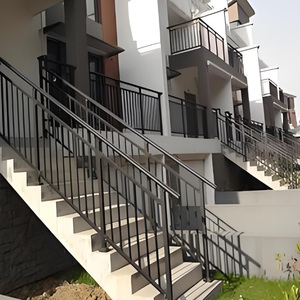 درابزين إبداعي من الحديد المطاوع من الحديد من من من من من من خلال قطع الدرابزين والدربزين بتقنية الليزر ، سياج داخلي - Product Image 4