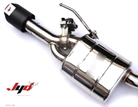 Système d'échappement actif en acier inoxydable Performance Active Sound pour Q70L QX70 avec système de contrôle électronique et embouts en fibre de carbone