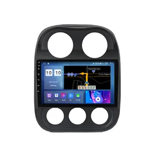 prelingcar For Compass Patriot 2009 Android 12 Car Monitor 8+256g carplay DSP RDS GPS built in 2din radio dvd player 5.1HIFI