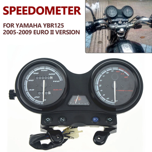 Tacómetro motocicleta velocímetro medidor DC12V para <span class=keywords><strong>YAMAHA</strong></span> YBR125 <span class=keywords><strong>YBR</strong></span> <span class=keywords><strong>125</strong></span> 2005 - 2009 Euro II <span class=keywords><strong>Moto</strong></span> odómetro calibre Tach instrumento - Product Image 2