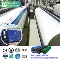 Rouleau de bâche en PVC imperméable, haute résistance à la traction, tissu PVC anti-UV pour couverture industrielle extérieure, bâche enduite de PVC 800 g/m²