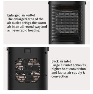 เครื่องทำความร้อนไฟฟ้าแบบพกพาเกรดสูงสำหรับใช้ในครัวเรือนเป็นมิตรกับสิ่งแวดล้อมฉลากส่วนตัว - Product Image 5