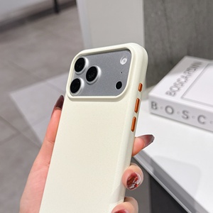 เคสโทรศัพท์มือถือแบบกันกระแทก 360 องศา ป้องกันเลนส์กล้อง  ผิวสัมผัสด้าน สีพื้น สำหรับ iPhone 17 Pro Max - Product Image 1