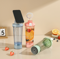 Nouveau support magnétique multifonctionnel pour téléphone, pour le sport, anti-renversement, pour la randonnée, portable, sans BPA, en Tritan, sans danger pour les aliments, réutilisable
