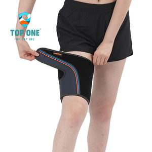 TopOne ajustable neopreno compresión pierna Brace superior pierna envuelve muslo soporte protector - Product Image 2