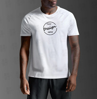 T-shirt Homme Manches Raglan Haute Qualité Personnalisable Logo Imprimé Coupe Musclée Respirant Décontracté Été Doux en Modal
