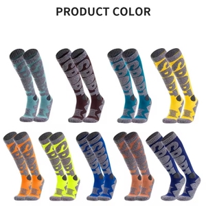 Calze Invernali <span class=keywords><strong>da</strong></span> <span class=keywords><strong>Donna</strong></span>, Uomo e Adulti - Spandex/Nylon/Cotone, Asciugatura Rapida, Motivo a Lettere, Polsino Lavorato a Maglia, per Sci, Snowboard e Attività all'Aperto - Product Image 3