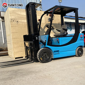 Carrello Elevatore Elettrico di Alta Qualità da <span class=keywords><strong>2</strong></span>, <span class=keywords><strong>2</strong></span>.5 e 3 Tonnellate con Certificazione CE ISO, Alimentato a Batteria, in Vendita - Product Image 2