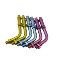 Cable Ajustador de Freno y Embrague de Titanio GR5 con Cabeza Plana de 90 Grados M10 CNC para Motocicleta