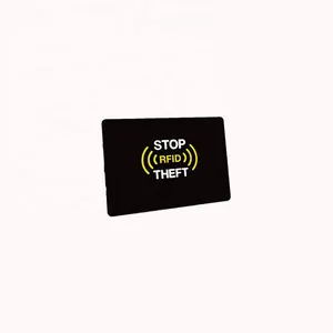 핫 세일 신호 스키머 보호기 NFC RFID 차단 카드