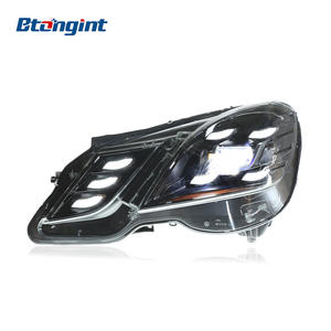 10-13メルセデスベンツEクラスW212ヘッドライトアセンブリ修正LED昼間ランニングライトターンシグナルデュアルレンズに適しています - Product Image 3