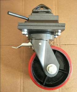 <span class=keywords><strong>5</strong></span> Tonnen bis 10 Tonnen Doppel räder Hochleistungs-8-Zoll-Lenkräder - Product Image 5