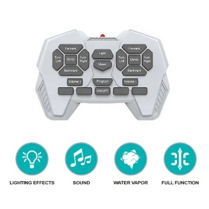 Điều khiển từ xa khủng long đồ chơi với đèn LED và hơi nước chức năng cho trẻ em tương tác RC Khủng Long - Product Image 5