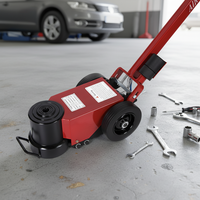 Cric hydraulique pneumatique de levage pour camions lourds de 50 à 80 tonnes, rouge, de haute qualité, certifié CE ISO, en acier