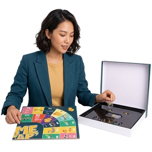 <span class=keywords><strong>Juego</strong></span> de Mesa Personalizado con Diseño de Memes, Impresión a Todo Color, con Tablero de Personajes y Cartas de <span class=keywords><strong>Juego</strong></span> - Product Image 2