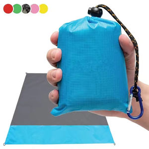 Manta de Playa Impermeable y Resistente a la Arena, Tapete de Playa Extra Grande, Tapete de Picnic Ligero e Impermeable para Viajes, Campamentos, Senderismo - Product Image 2