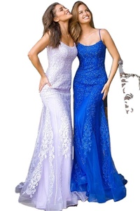 फैशन उपकरण क्रिस्टल शाम के कपड़े 2021 बेडेड फीता 3 डी पुष्प अनुक्रमित पोशाक-लाइन महिला कपड़े - Product Image 4