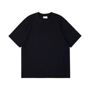 カスタムサマーヘビーウェイトホワイト240Gsm100% コットンTシャツクルーネックドロップショルダープレーンTシャツバルクメンズ