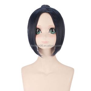 Peluca de cosplay de Lord Santa, estilo Governess Reborn Cullom Calvary, en colores morado, negro y azul, estilo anime. - Product Image 3