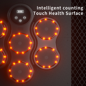 لآلة الملاكمة الموسيقية المثبته على الحائط بالبلوتوث ، جهاز تدريب ذكي للأطفال والكبار مع قفازات نوع الدمية - Product Image 6