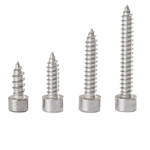 304 in acciaio inox a <span class=keywords><strong>brugola</strong></span> <span class=keywords><strong>esagonale</strong></span> esagono testa presa legno vite autofilettante M1.7 M2 M2.3 M2.5 M3 M3.5 M4 M5 M5 M6 M8 - Product Image 1