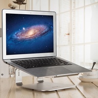 Support de refroidissement pour ordinateur portable de bureau, grand ordinateur portable, tablette Mac, Style spécial, coussinets de refroidissement en Aluminium pour ordinateur portable