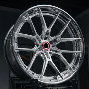 Rueda forjada de 2 piezas 18 19 20 21 22 24 26 pulgadas para Alfa Romeo para <span class=keywords><strong>BMW</strong></span> M2 m3 M4 M5 M6 M7 <span class=keywords><strong>M8</strong></span> m2c para MERCEDES BENZ a b c e s CLa - Product Image 1
