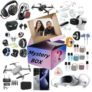 2024 Valentines Day Gift Mystery Box at Least 10 pcs 100% Win Random Product:Sound,Phone,Drones and etc Electronic Mystery Boxes